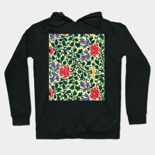 WildFlowers Vintage Floral Pattern Hoodie